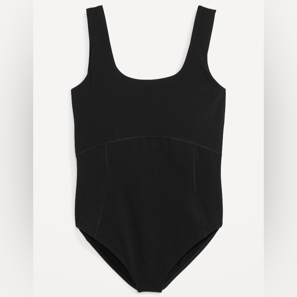 NWT! Old Navy Black Jack PowerChill Tank Bodysuit 🤎 - Picture 1 of 12